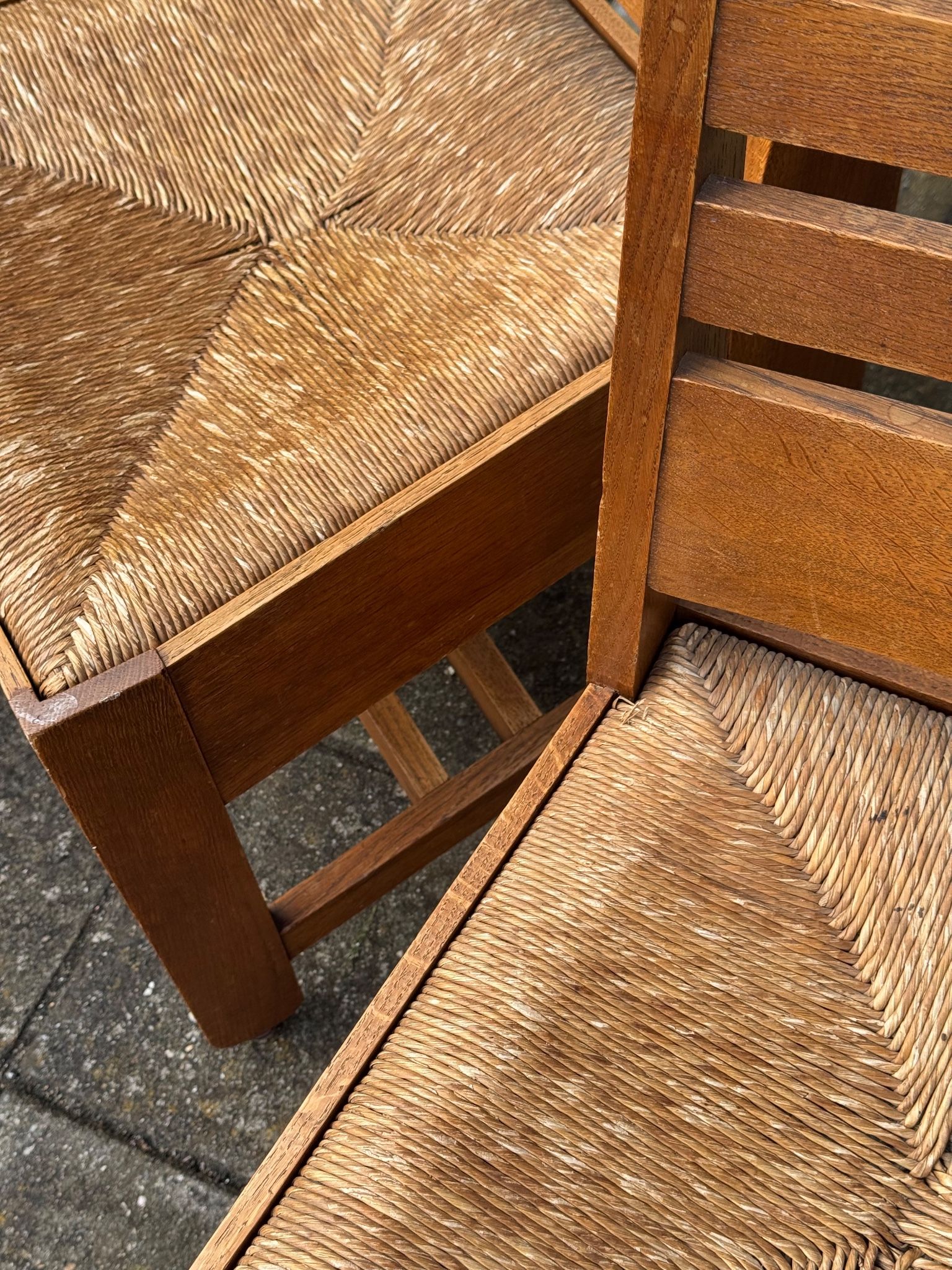 Pair of Amsterdamse School Dining Chairs