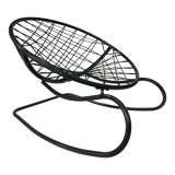 Vintage Niels Gammelgaard  Ikea Axvall Rocking Chair