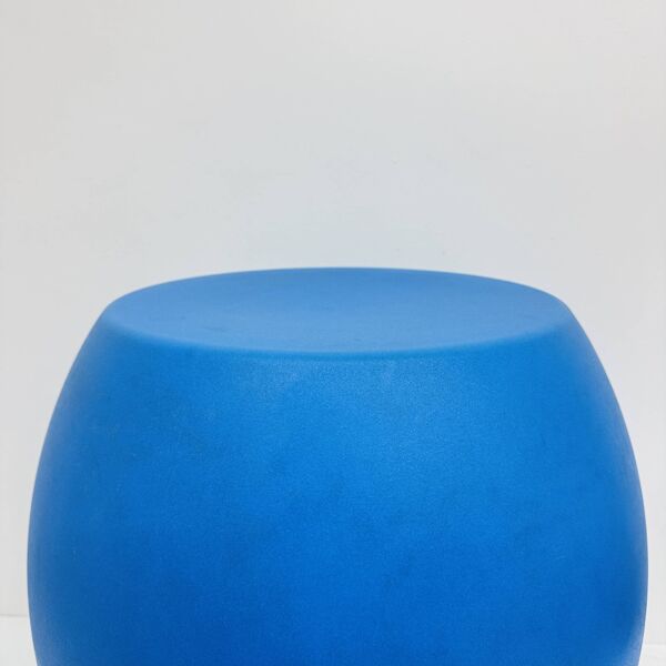 Tabouret Tumbly Balance de de Vorm en plastique bleu