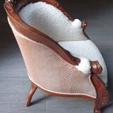 Fauteuil enfant, restauration d'art