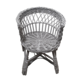 Fauteuil enfant en rotin