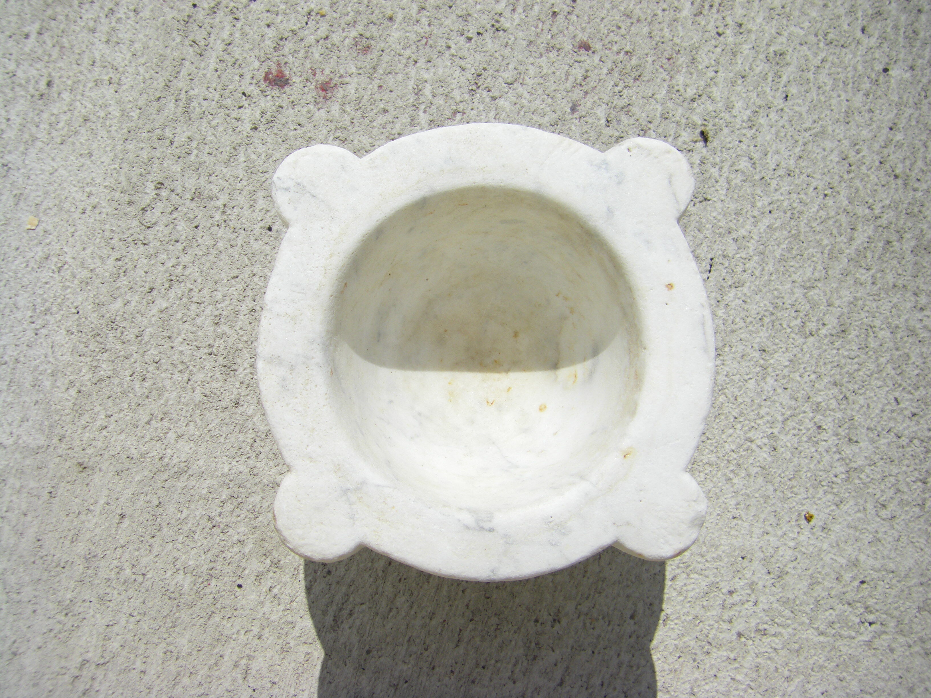 Marble mortar