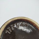 Seventies vintage handle vase