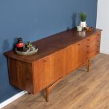 Retro Teak 1960s Long Mid Century Sideboard By Dalescraft