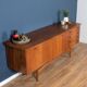 Retro Teak 1960s Long Mid Century Sideboard By Dalescraft