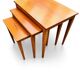 Scandinavian nesting tables: Quality Function Form. Vintage 60s.