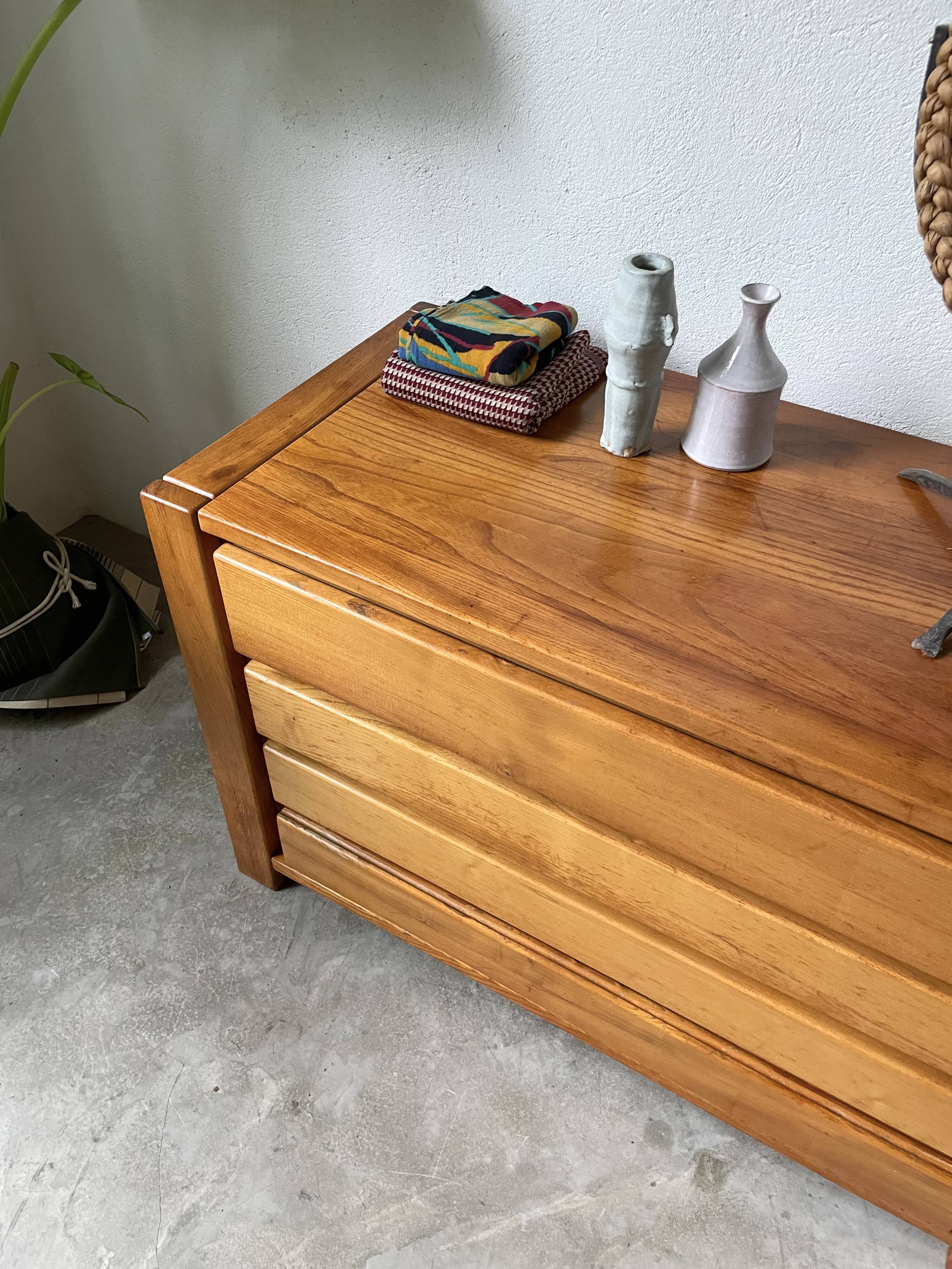 Elm chest of drawers Maison Regain