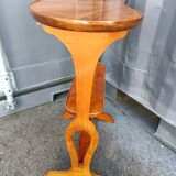 Pair of bedside tables in antique marquetry Louis XVl