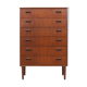 Commode en teck, design danois, années 60, fabriqué au Danemark