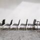 6 chaises de salle à manger dans le style de Rudi Verelst