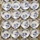 Sarreguemines ironstone flat plates, Damascus model