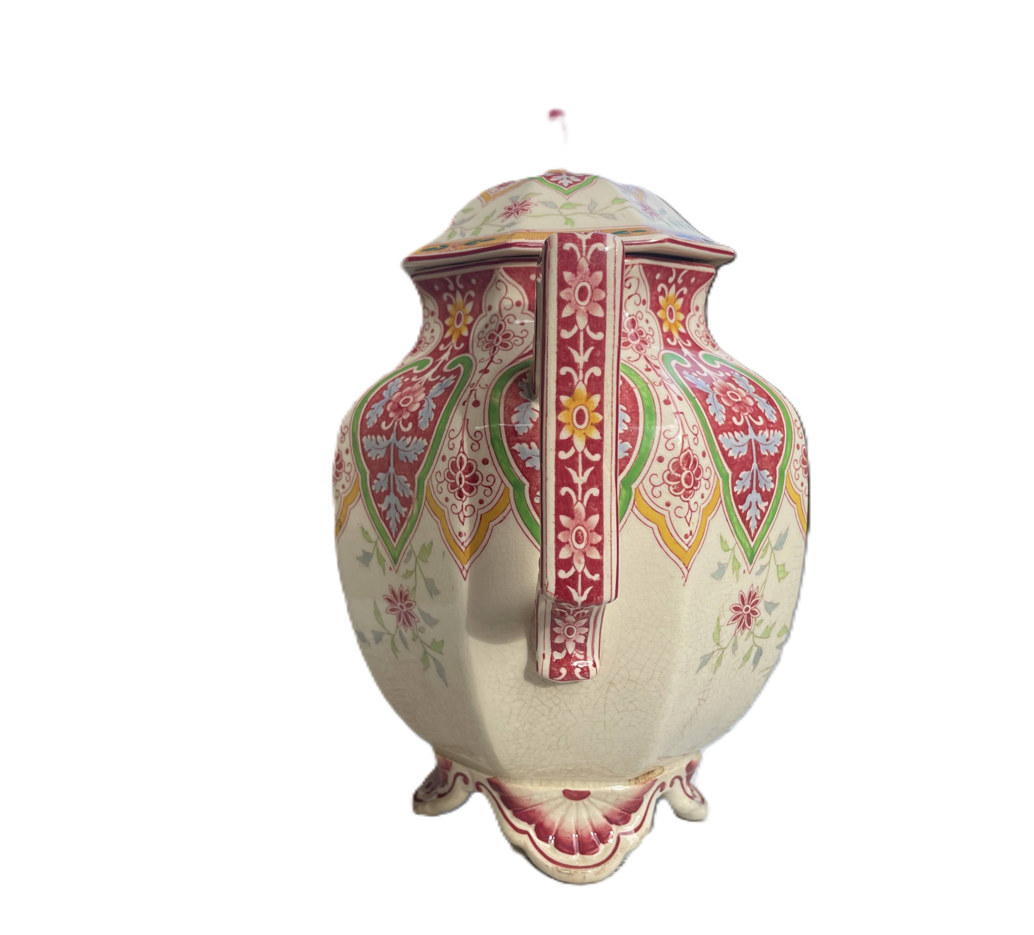 Théière Pékin Sarreguemines