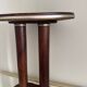 Art Deco wooden pedestal table