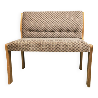 Banc scandinave 2 places 1970 vintage