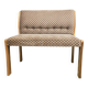 Scandinavian 2-seater bench 1970 vintage