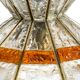 Beautiful large heavy 1960s Italian PoliArte glass ceiling lamp | Ø 52cm