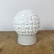 Vintage White Porcelain Ceiling Light, 1970s