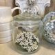 Small glass candy