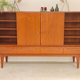 High enfilade by Johannes Andersen by Bordum & Nielsen, Samcom teak