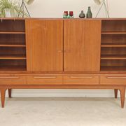 High enfilade by Johannes Andersen by Bordum & Nielsen, Samcom teak
