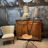 Double foot lamp compass and harness