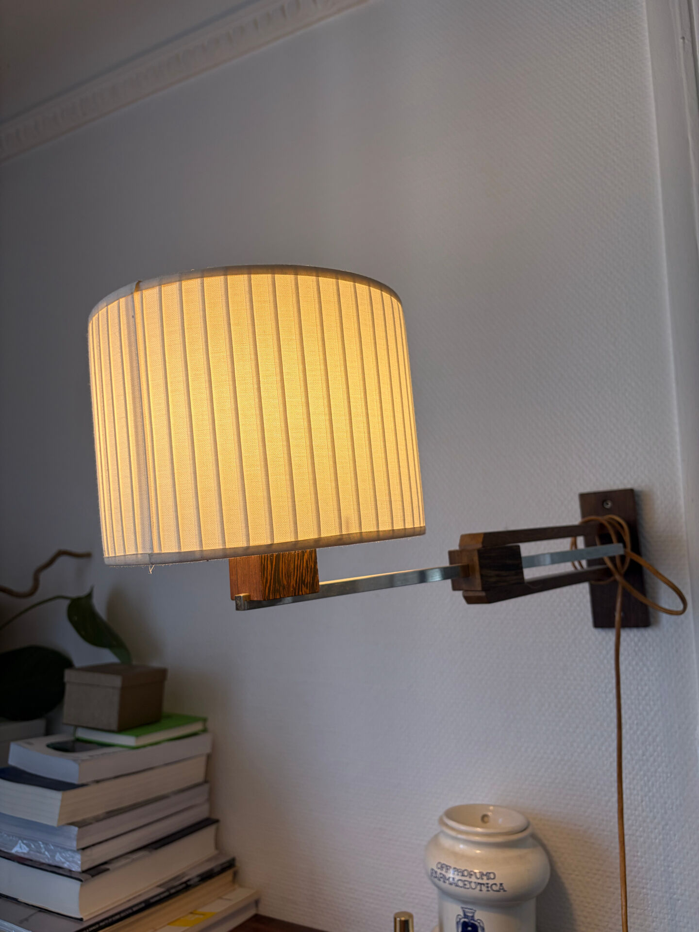 Vintage Scandinavian wall lamp