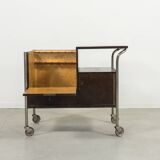 Art Deco serving trolley/bar cart, 1930's
