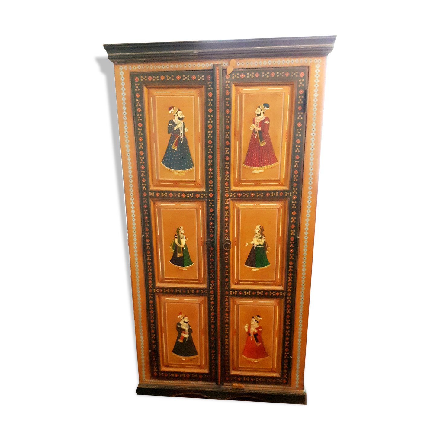 Indian wardrobe - handcrafted, hand-painted