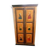 Indian wardrobe - handcrafted, hand-painted