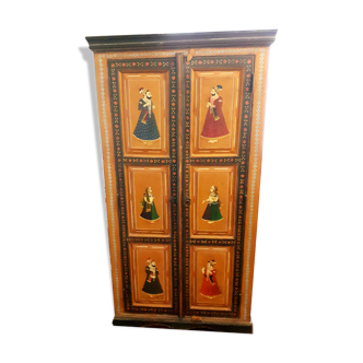 Indian wardrobe - handcrafted, hand-painted