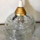 Vintage glass ball suspension