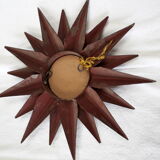 Sun 1960 vintage mirror 30x30cm
