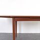 Mid-Century Danish Teak Extendable Dining Table, 1960s.