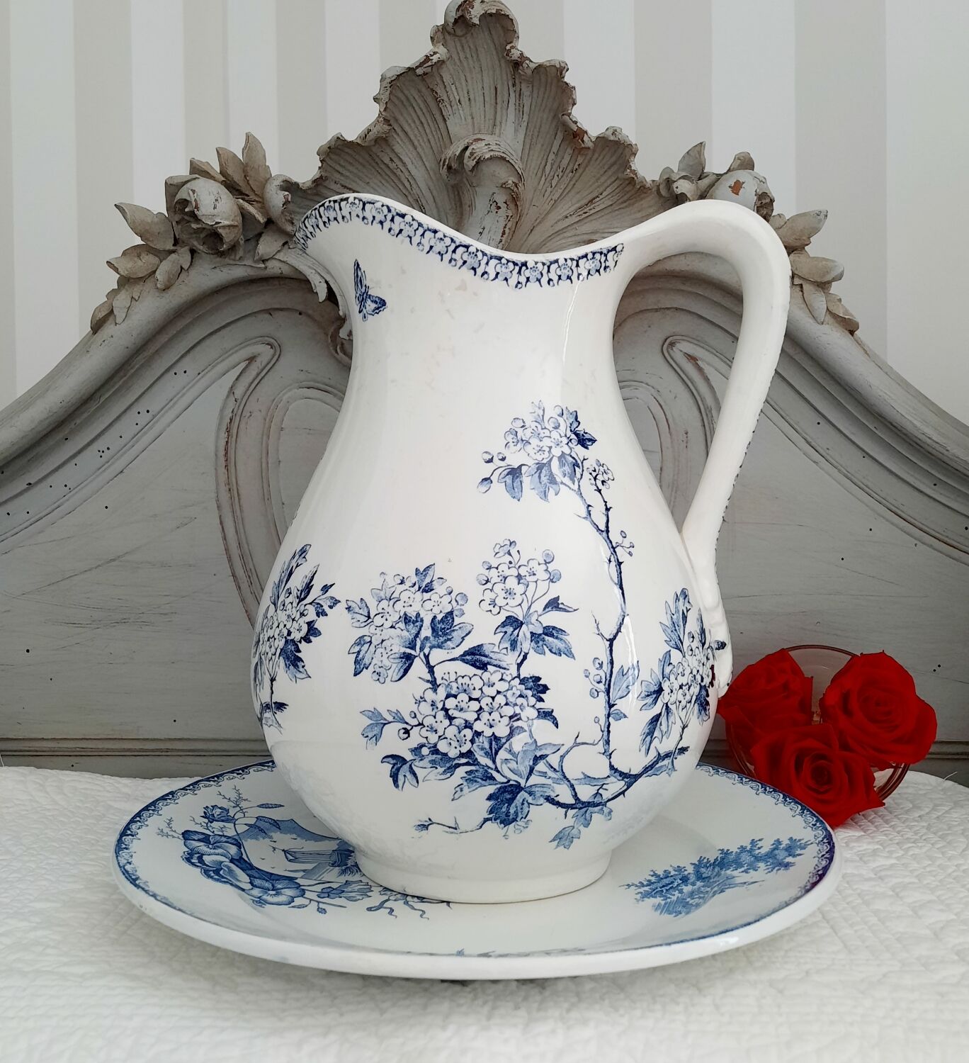 Antique earthenware iron-earthen toilet pitcher