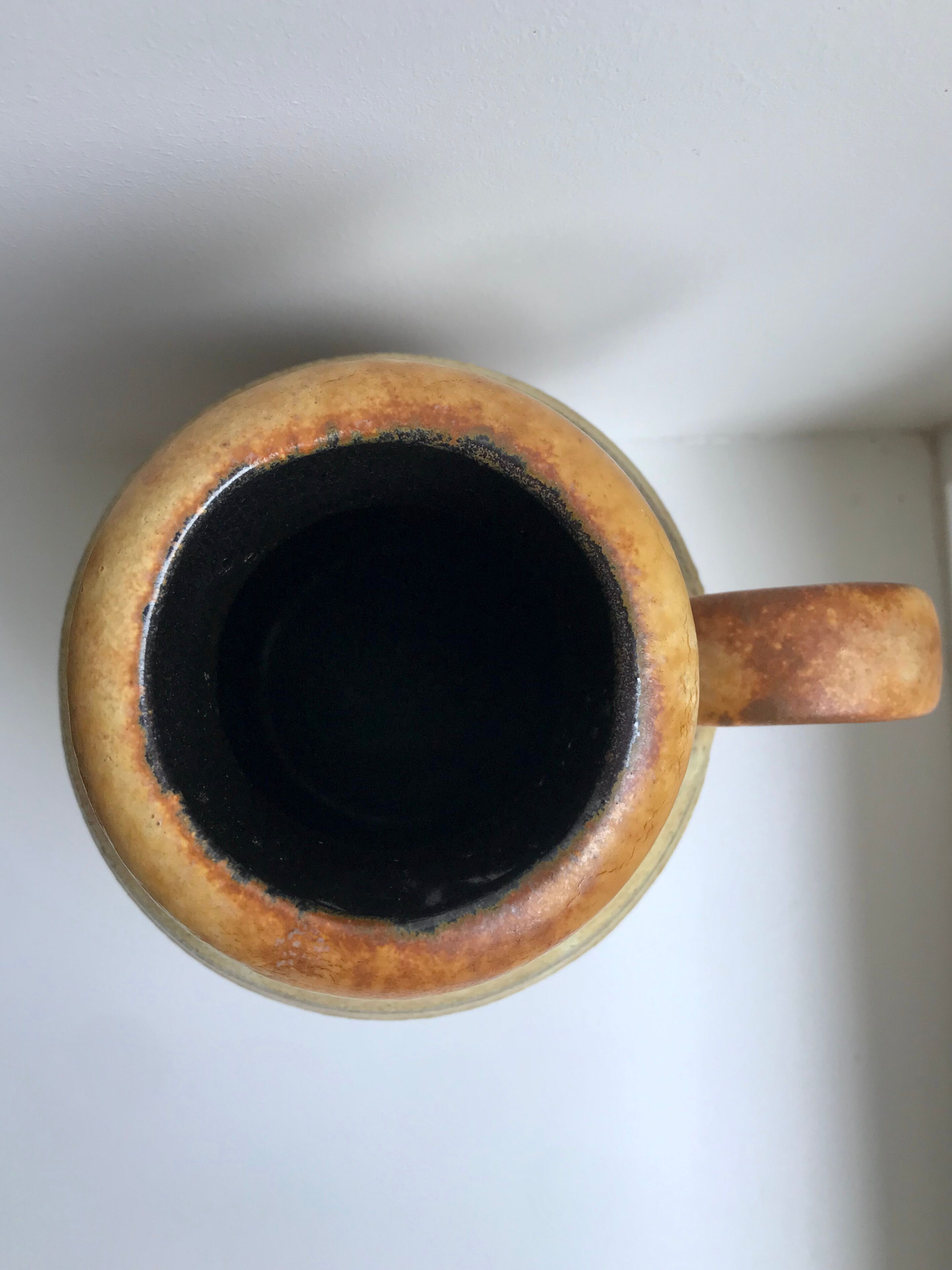 large ceramic vase West Germany Scheurich Keramik Space Age 1970s