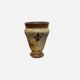 Small stoneware vase by Marcellus Aubry from Bouffioulx, Belgium.
