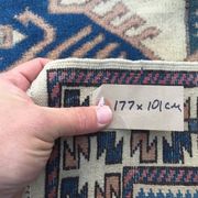Shirvan Rug, Persian Turkish Tribal 177x101cm
