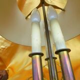 Lampe bouillotte 3 feux abat-jour tole