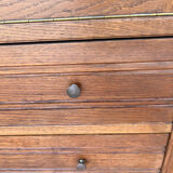 1950 oak administration cabinet