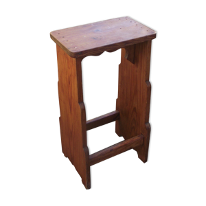 Tabouret de comptoir en sapin début