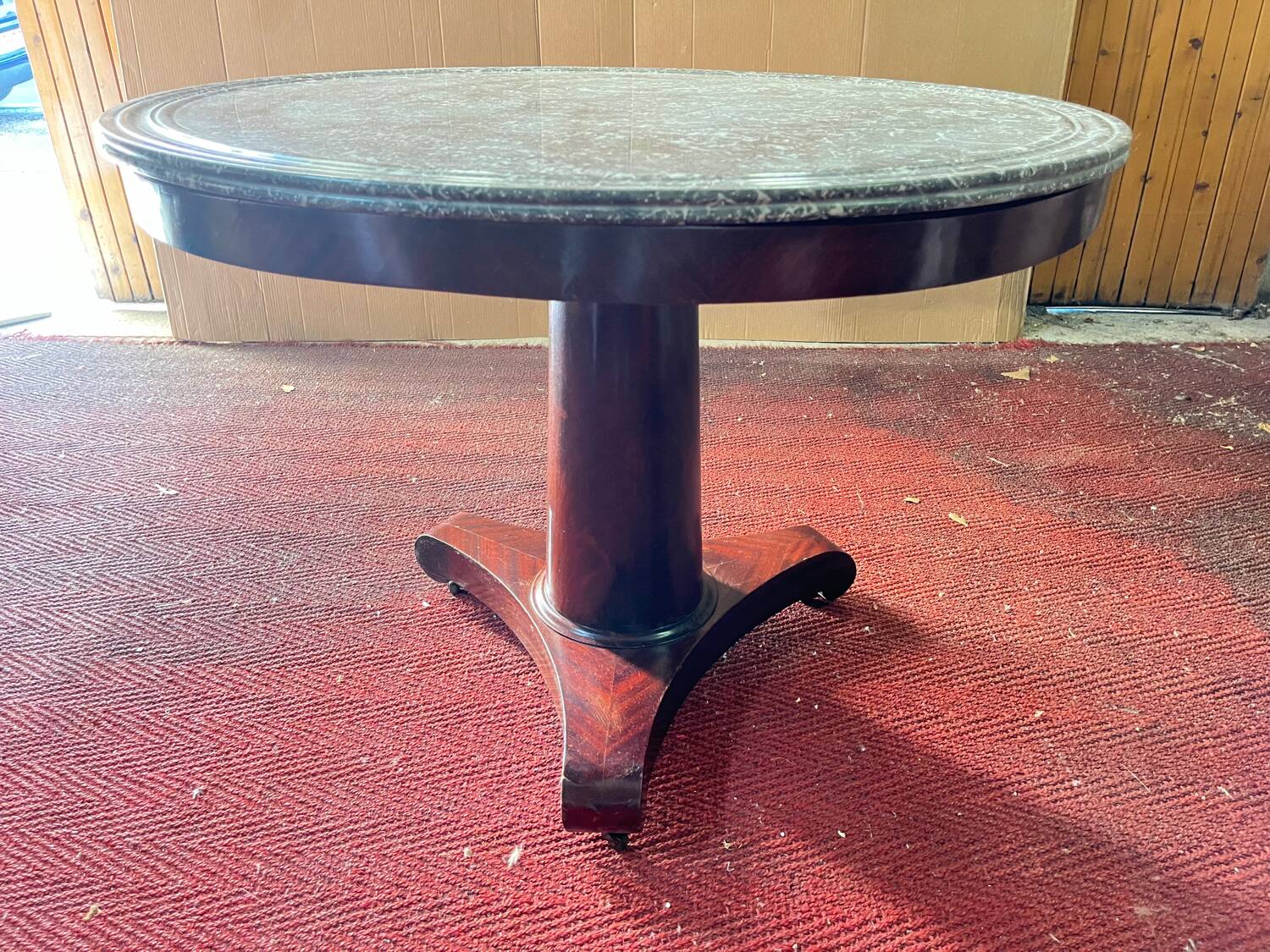 Empire pedestal table