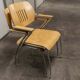 Lot of 6 "Golf" model chairs designed by Francesco Zaccone for the Brunner brand
