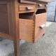 Master's desk in solid oak