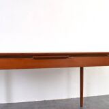 Mid-Century Danish Teak Extendable Dining Table, 1960s.