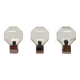 German Vintage Lamps Space Chrome and Glass by Motoko Ishii for Staff