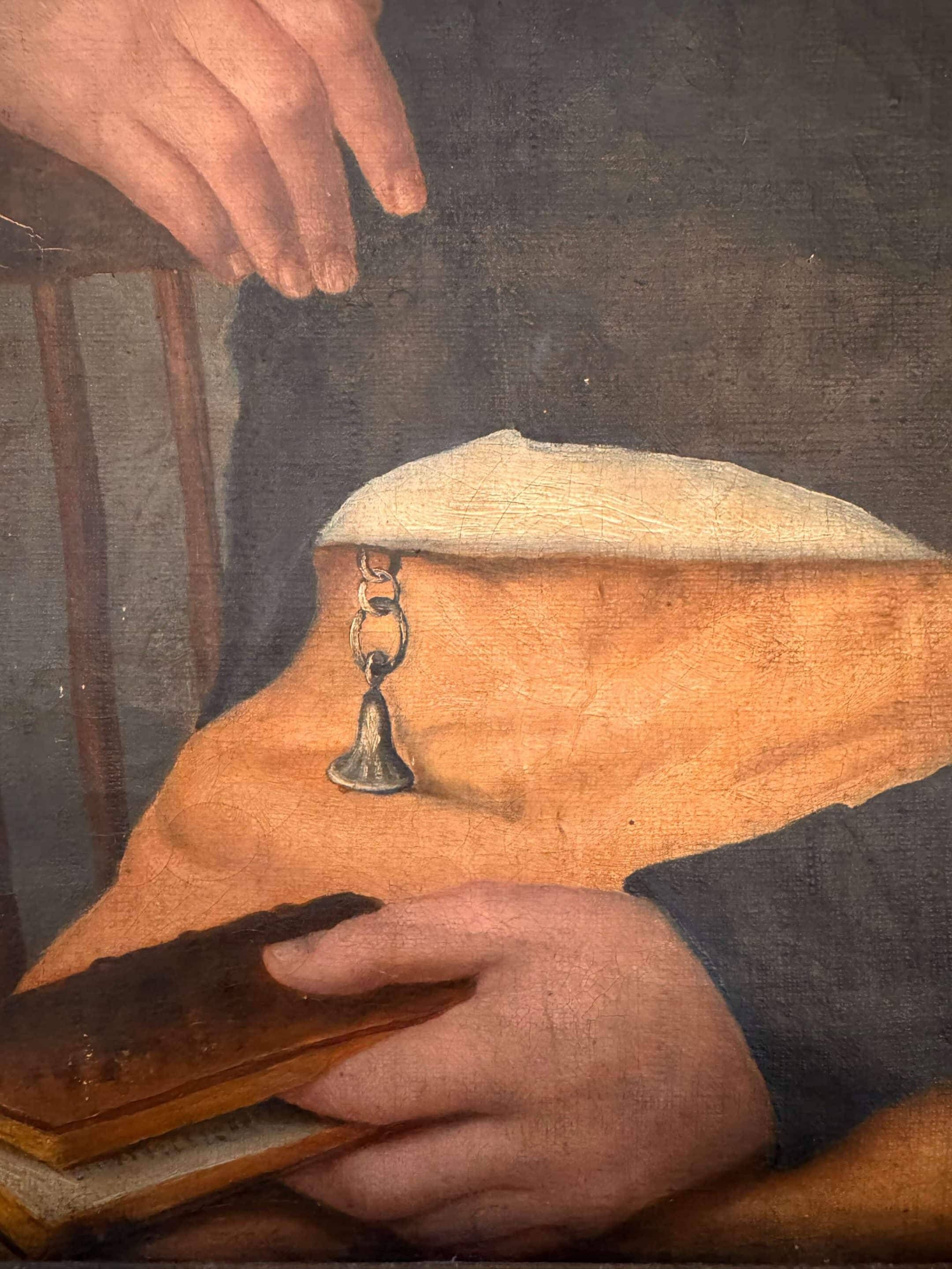 Portrait of a man, oil on canvas 19th century