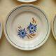 Set of 6 dessert plates HBCM Queen Model