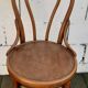 set of 4 Thonet bistro chairs with wooden seats N°4118