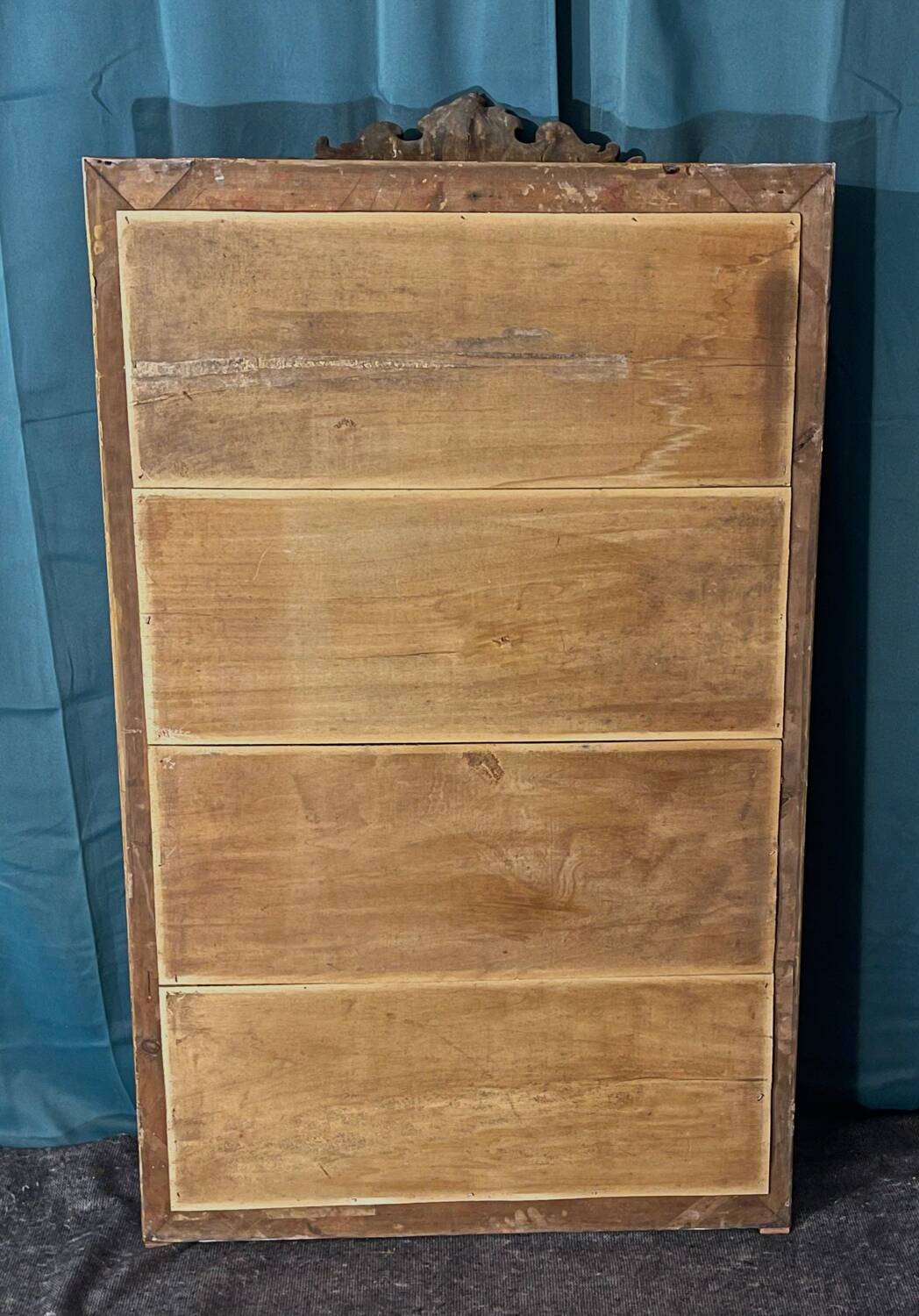 Antique mirror H140x 82.5 from the Louis Philippe period, very good condition