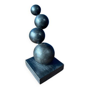 Sculpture décorative design scandinave , vers 1970
